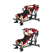 Супер жим от груди в наклоне PANNATA Freeweight High Super Inclined Bench Press 1HP533
